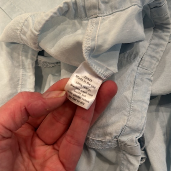 RIVER SKY DRAWSTRING WIDE LEG PANT - Picture 6 of 6